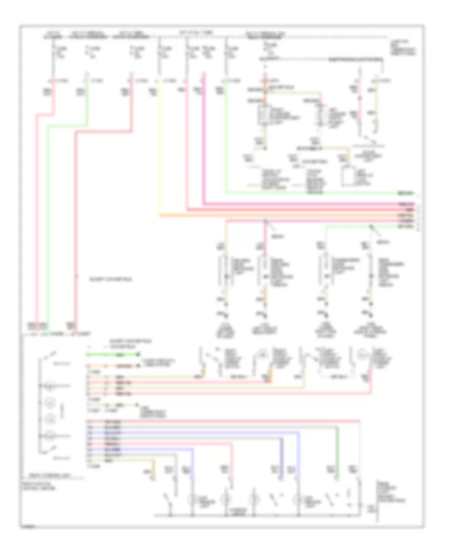 Электросхема подсветки, Кроме Универсала С Центр Функции Крыши (1 из 2) для BMW 335xi 2010