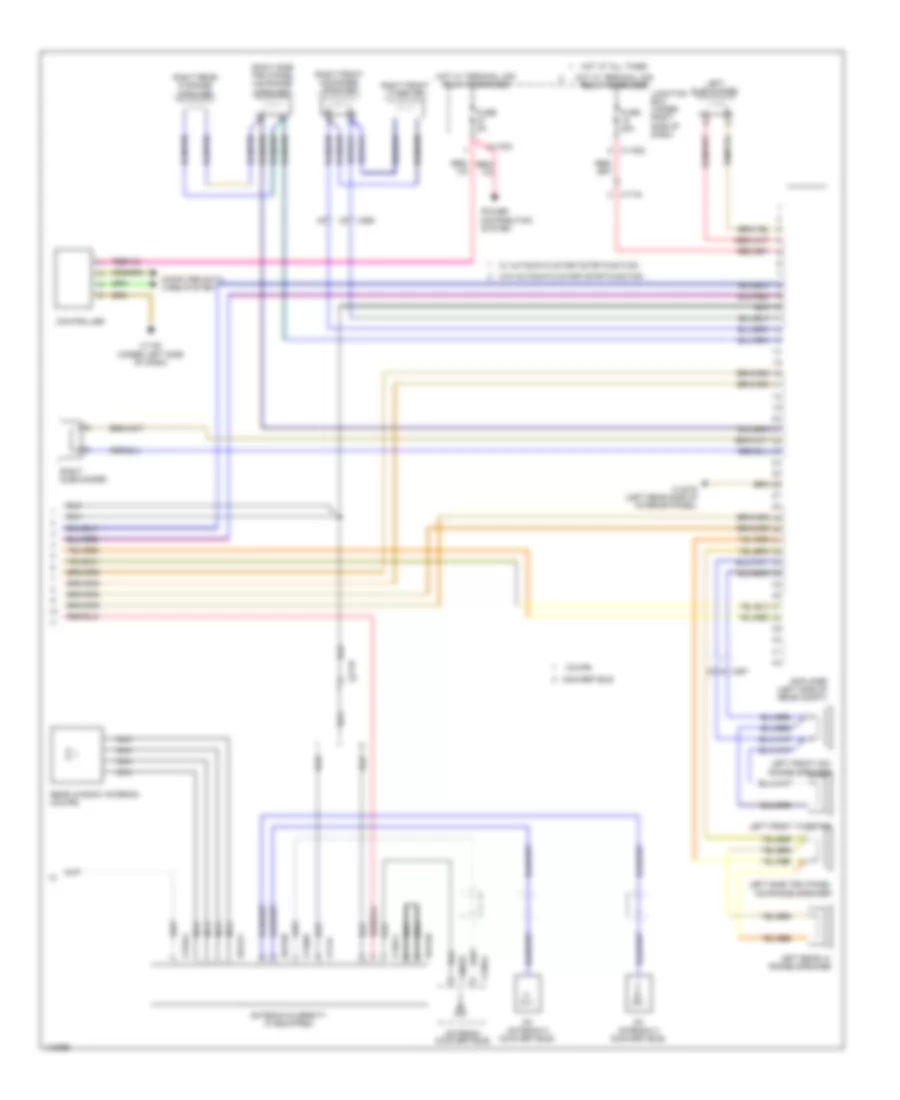 Hifi Radio Wiring Diagram, withCCC & M-ASK (3 из 3) для BMW 135i 2013