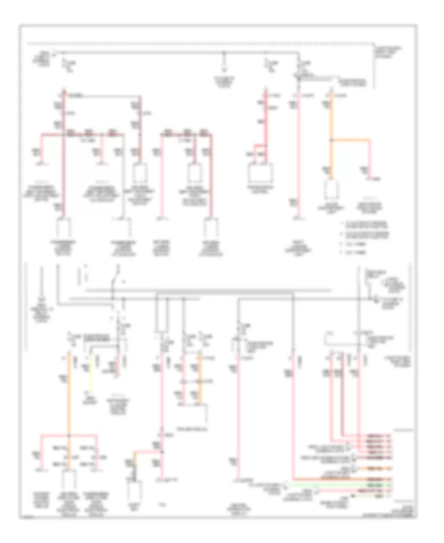 Электросхема блока предохранителей и реле (5 из 6) для BMW X1 35i 2013