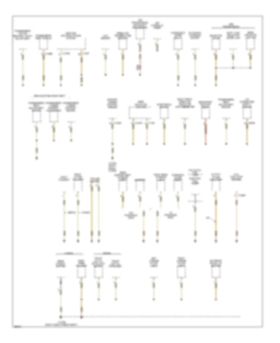 Электросхема подключение массы заземления (2 из 7) для BMW 535i 2010