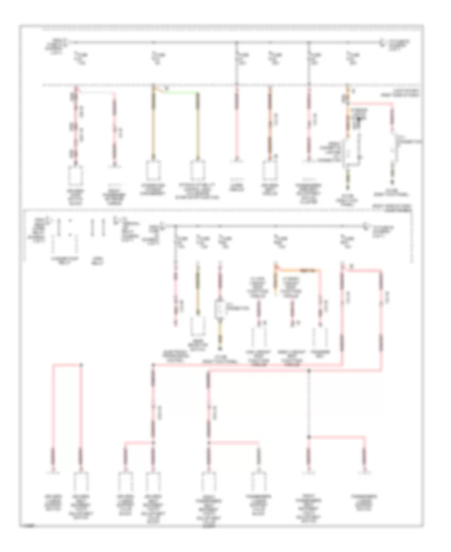 Электросхема блока предохранителей и реле (4 из 7) для BMW X3 28i 2013