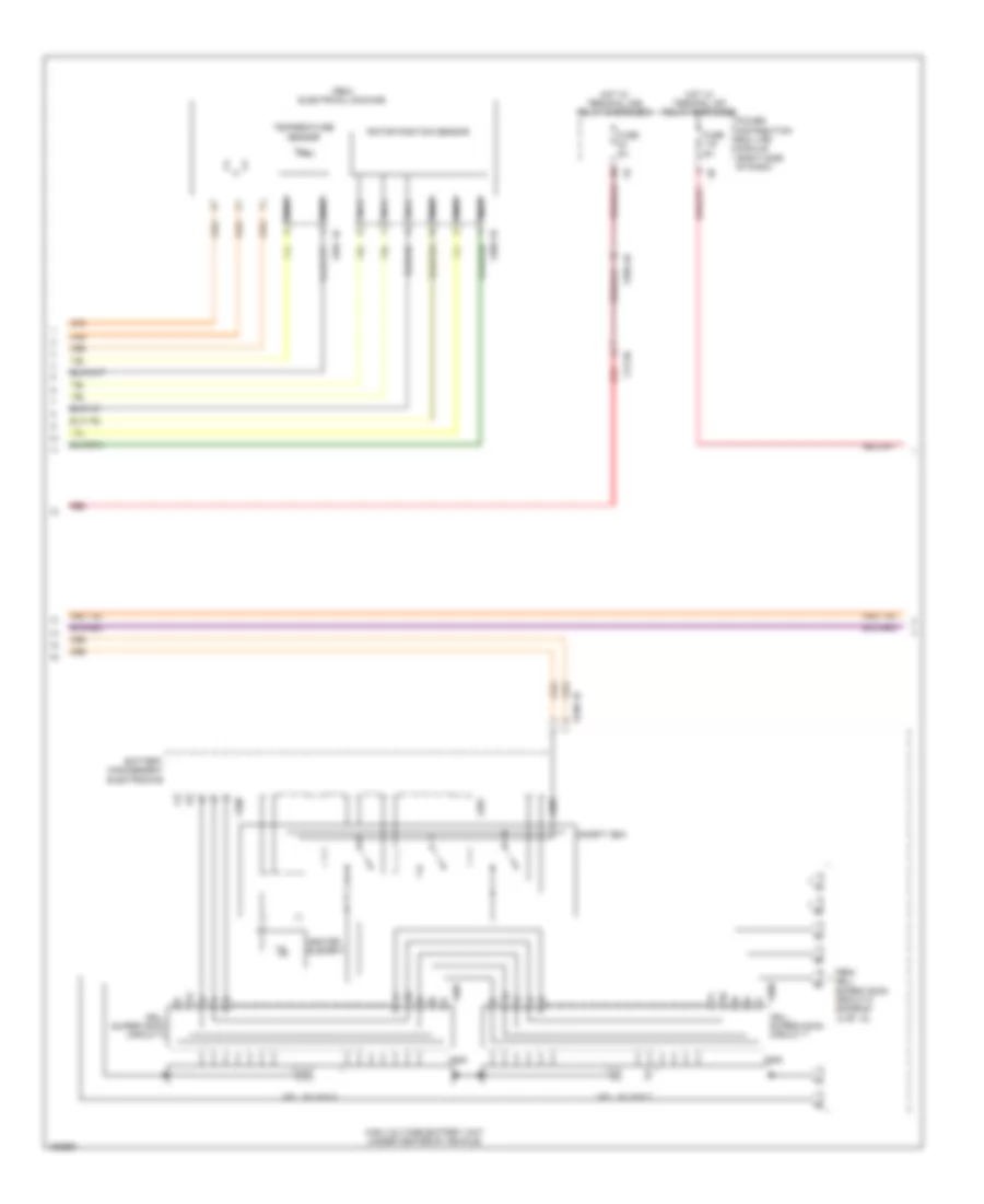электрический, Электросхема системы управления двигателем (11 из 12) для BMW i3 Range Extender 2014