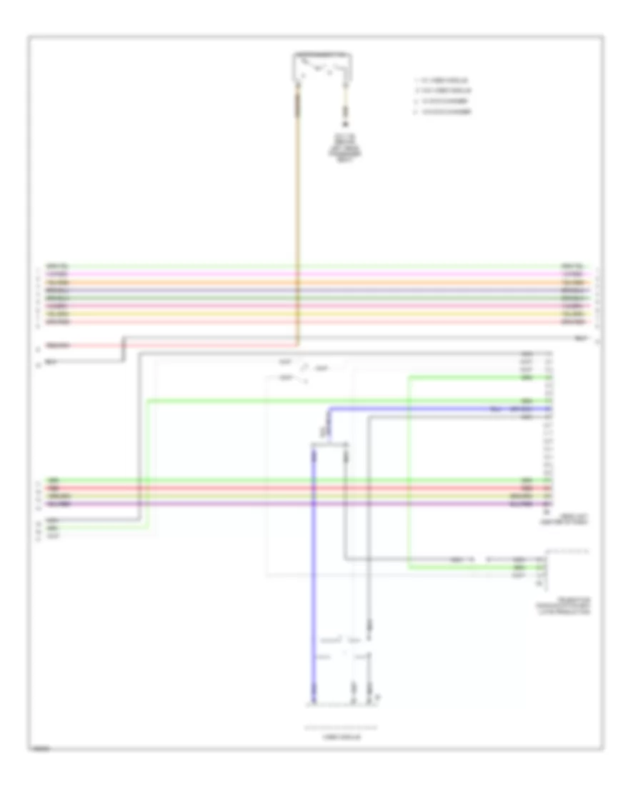 Navigation Wiring Diagram, withHifi Radio & Active Sound Design (3 из 5) для BMW M235i 2014