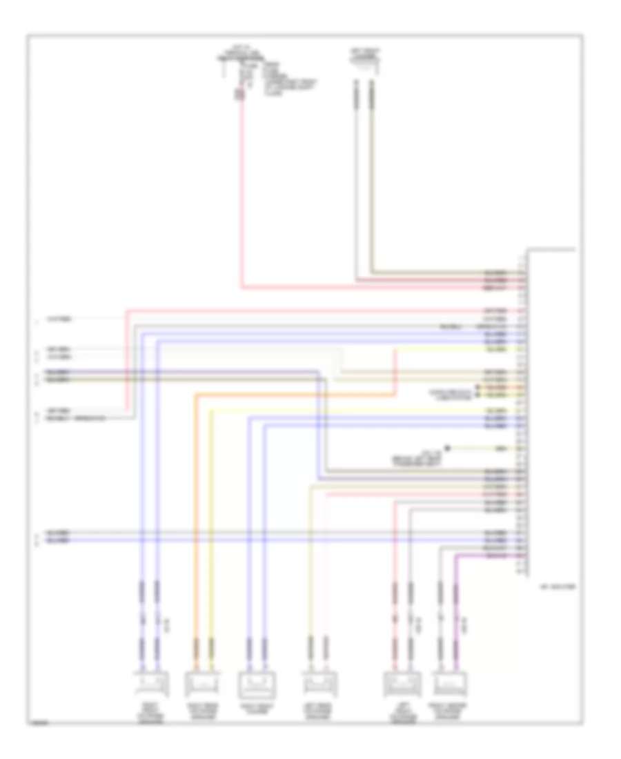 Navigation Wiring Diagram, withHifi Radio & Active Sound Design (5 из 5) для BMW M235i 2014