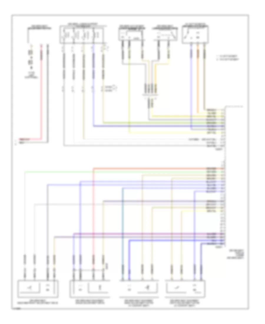 Электросхема памяти водительского сиденья, С Поясничная Поддержка (2 из 2) для BMW X5 50i 2013