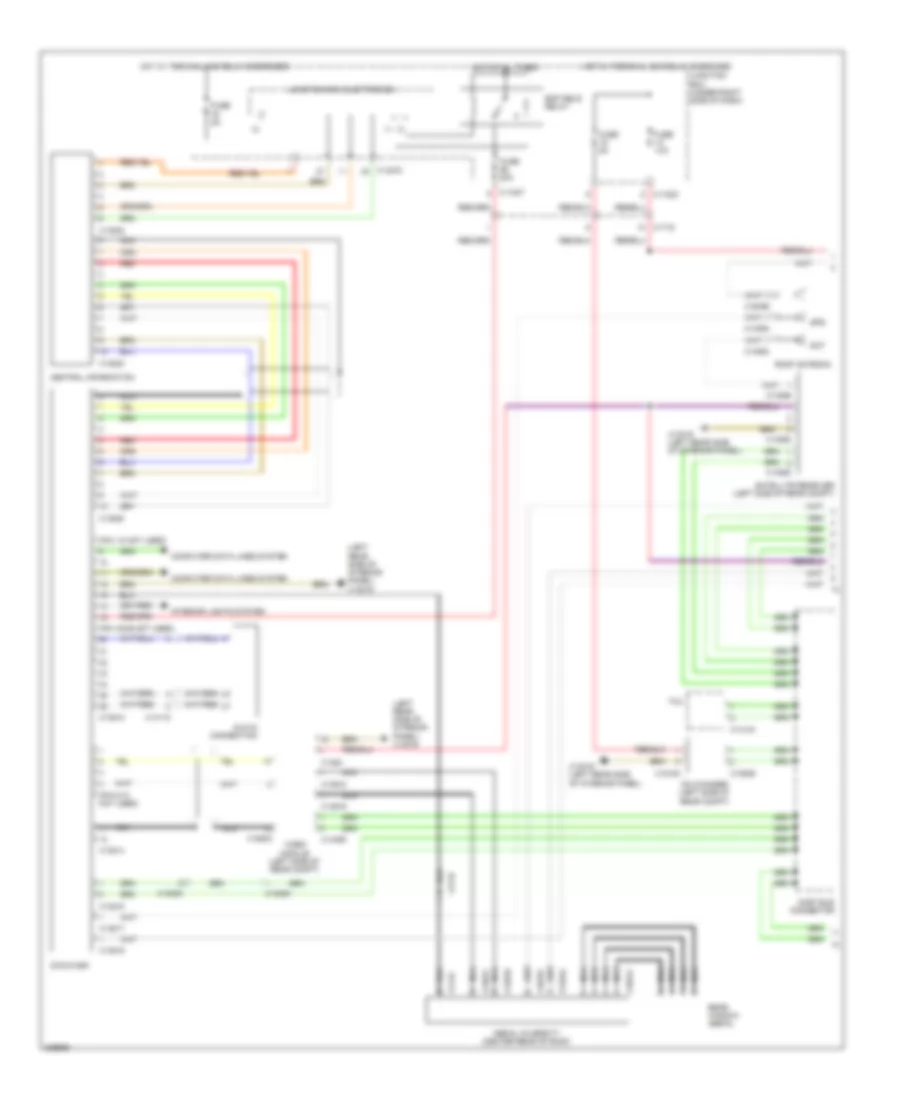 Top Hifi Radio Wiring Diagram, Except Convertible withCCC & M-ASK (1 из 2) для BMW M3 2010