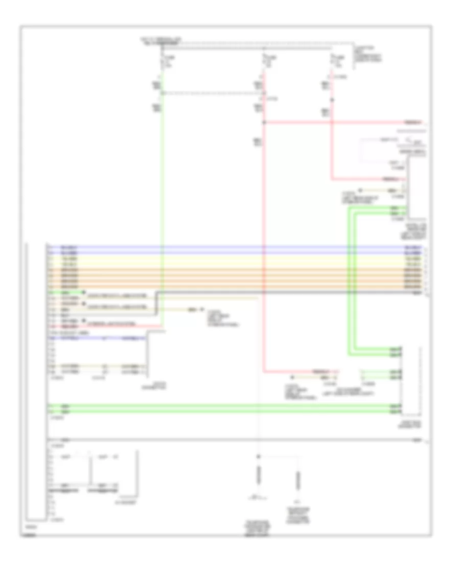 Hifi Radio Wiring Diagram, Convertible without CIC, CCC & M-ASK (1 из 2) для BMW M3 2010