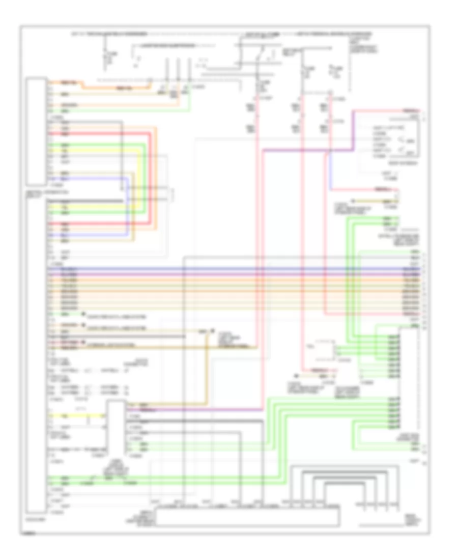 Hifi Radio Wiring Diagram, Except Convertible withCCC & M-ASK (1 из 2) для BMW M3 2010