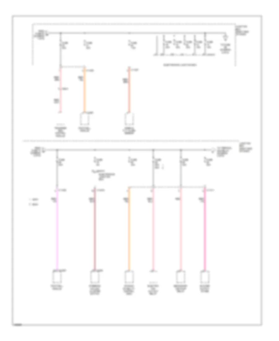 Электросхема блока предохранителей и реле (2 из 6) для BMW X1 xDrive35i 2014
