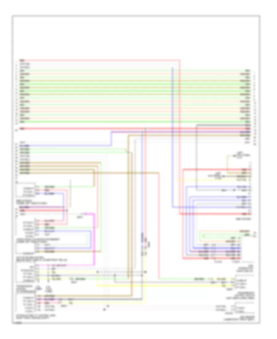 Электросхема линии передачи данных CAN (2 из 3) для BMW X6 M 2013