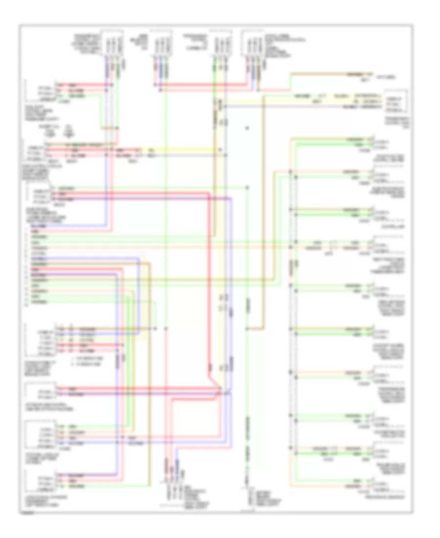 Computer Data Lines Wiring Diagram 2 of 2 for BMW 328xi 2011
