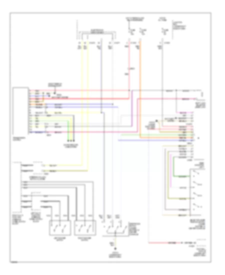 A T Wiring Diagram for BMW 328xi 2011