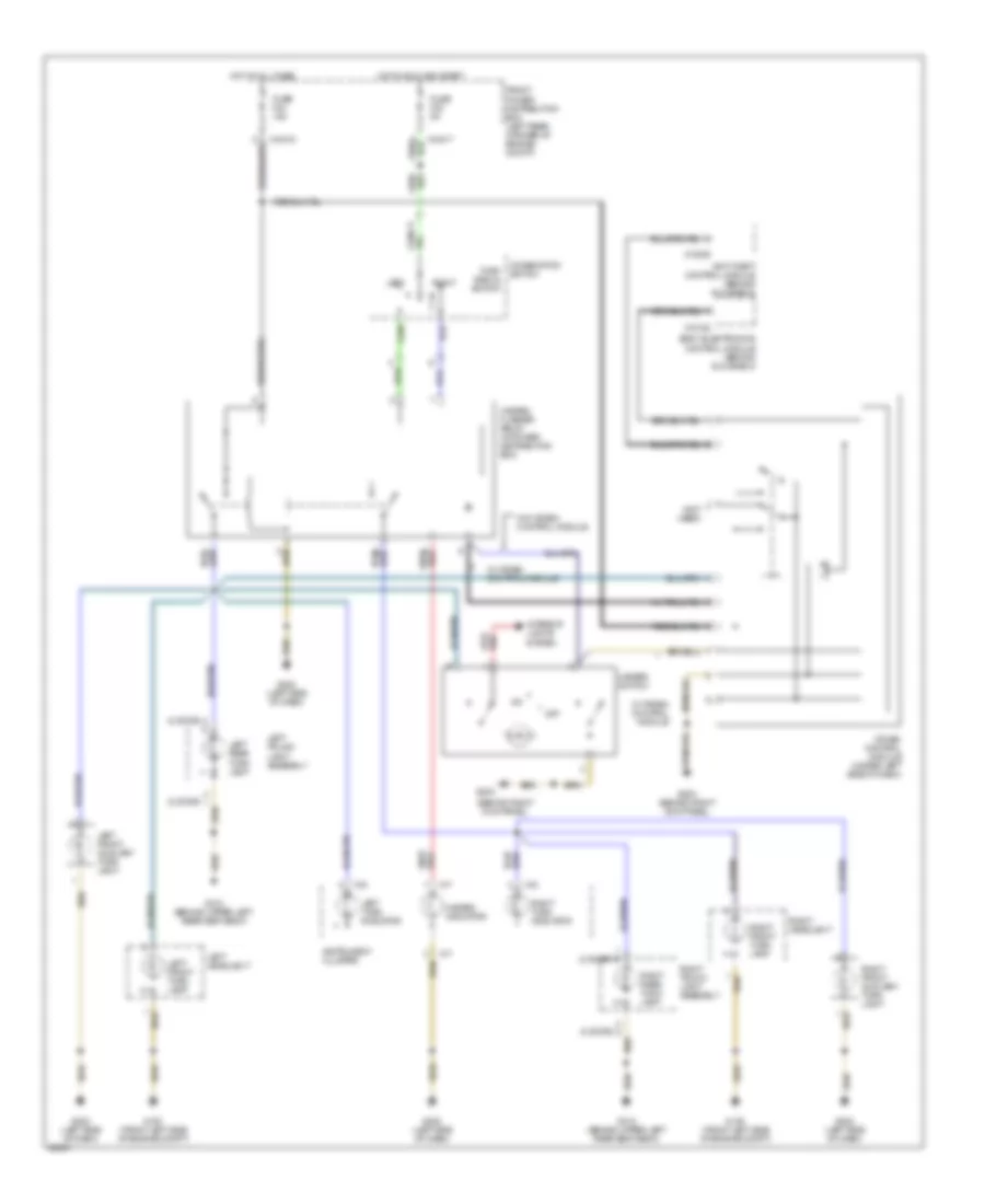 Exterior Light Wiring Diagram 1 of 3 for BMW 328is 1997