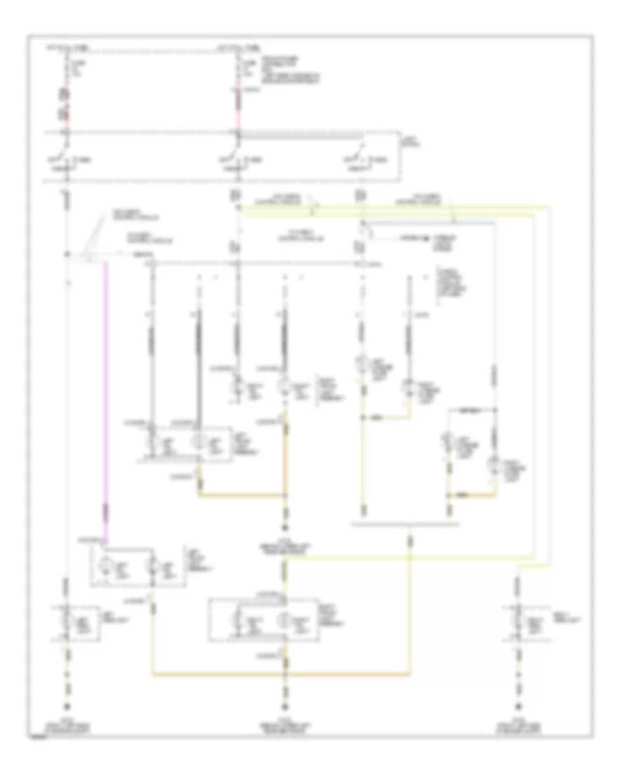 Exterior Light Wiring Diagram (2 of 3) for BMW 328is 1997