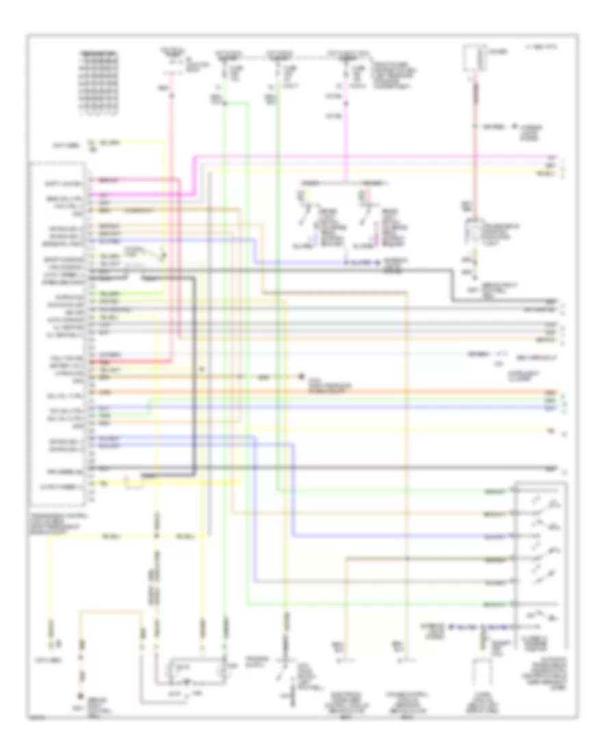 A T Wiring Diagram 1 of 2 for BMW 328is 1997