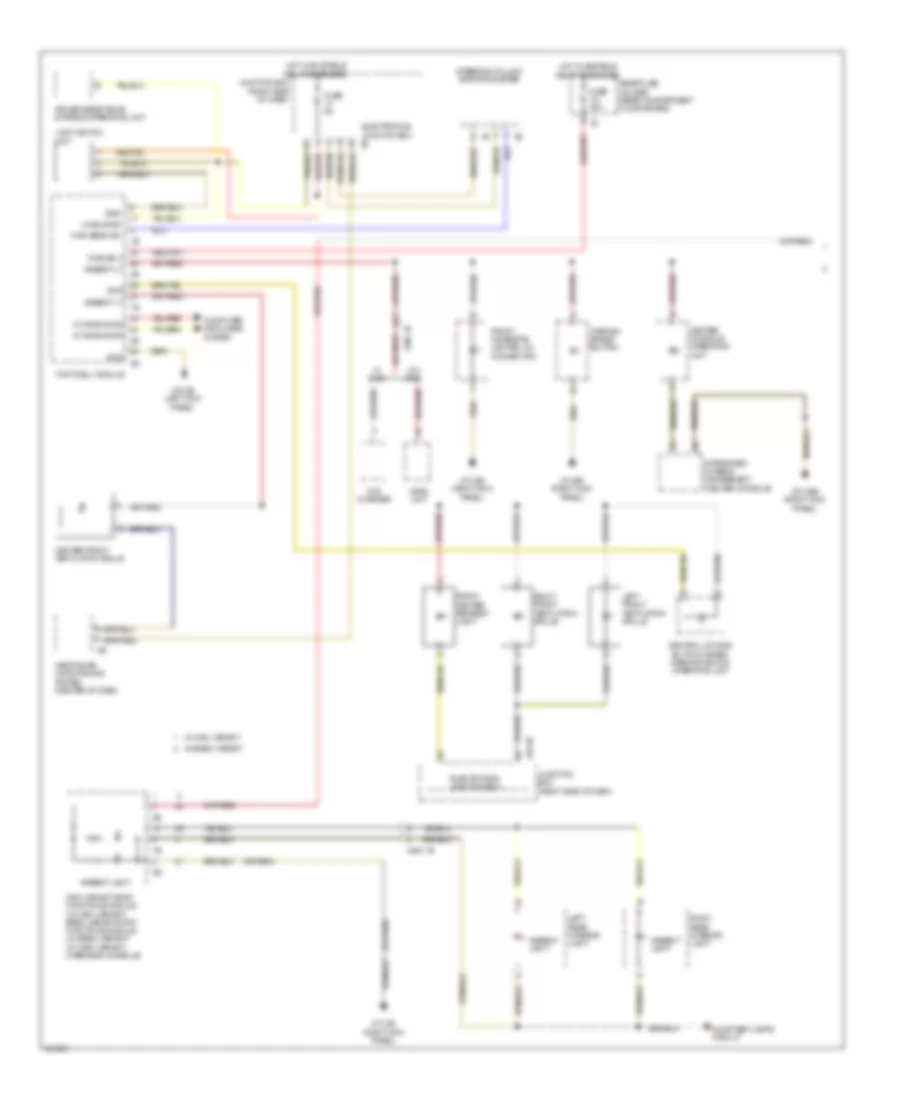 Instrument Illumination Wiring Diagram (1 of 2) for BMW X3 xDrive28i 2014