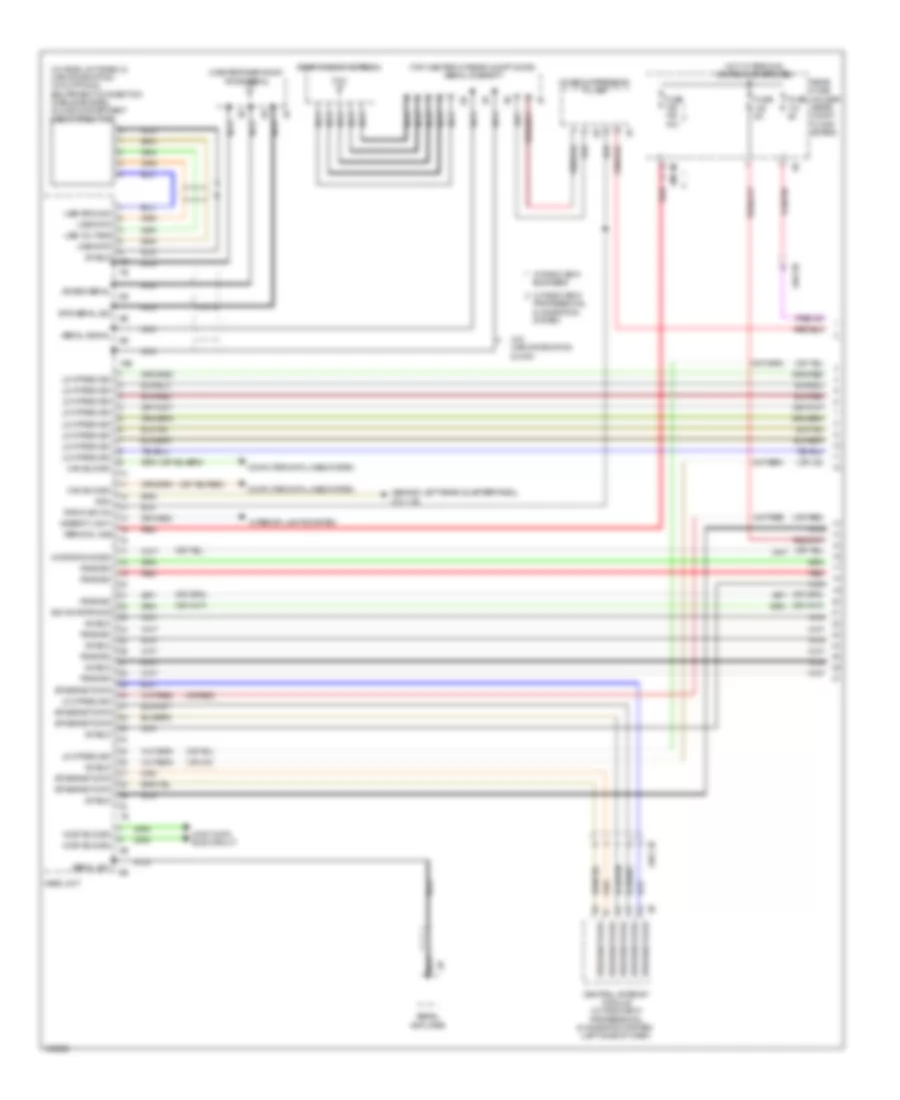 Base Radio Wiring Diagram 1 of 4 for BMW X3 xDrive28i 2014