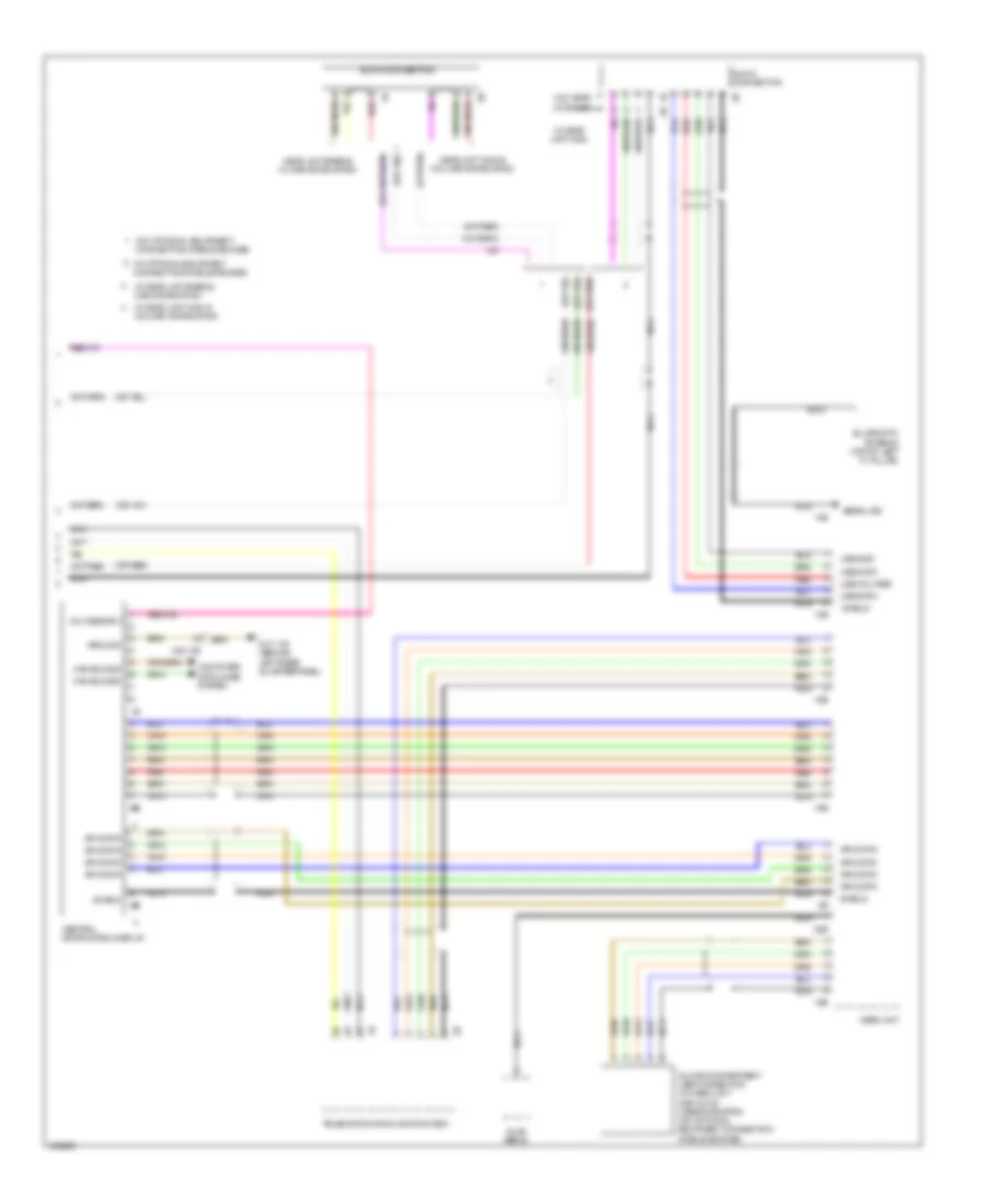 Base Radio Wiring Diagram (4 of 4) for BMW X3 xDrive28i 2014