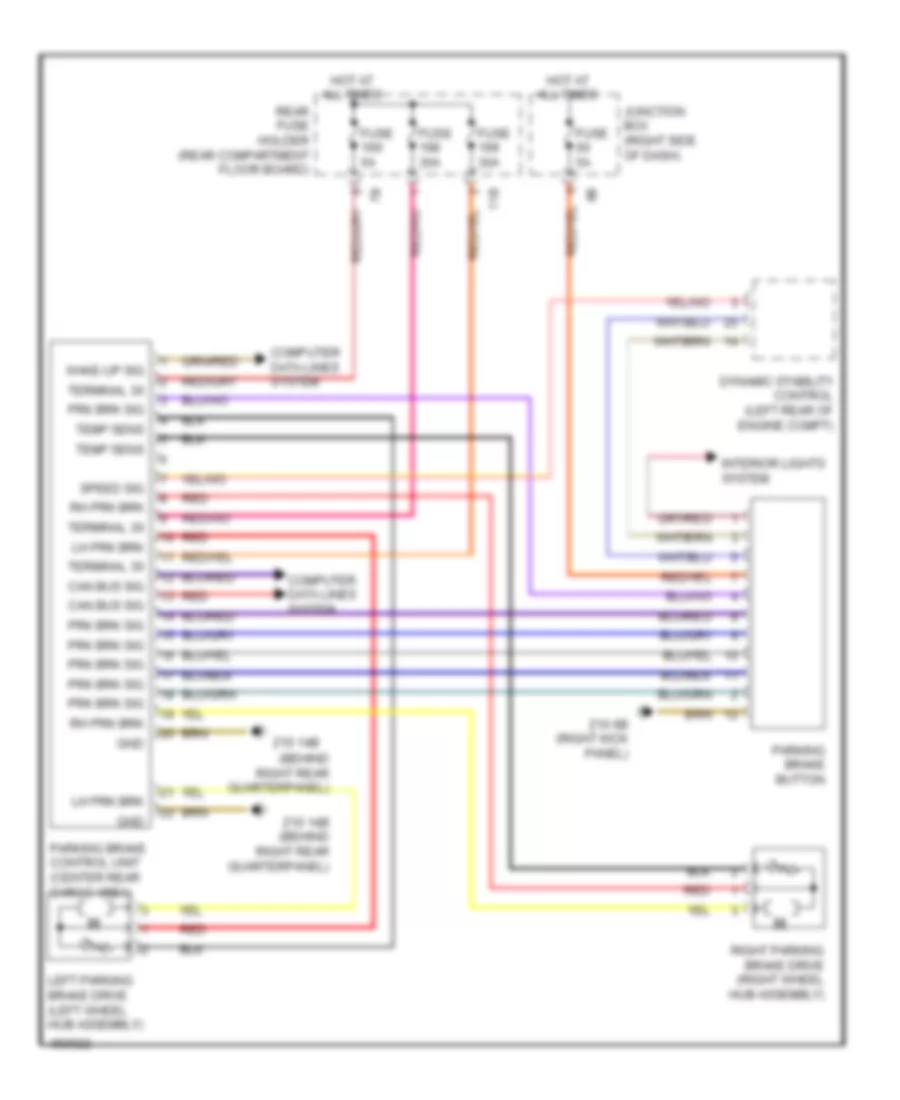 Shift Interlock Wiring Diagram for BMW X3 xDrive28i 2014