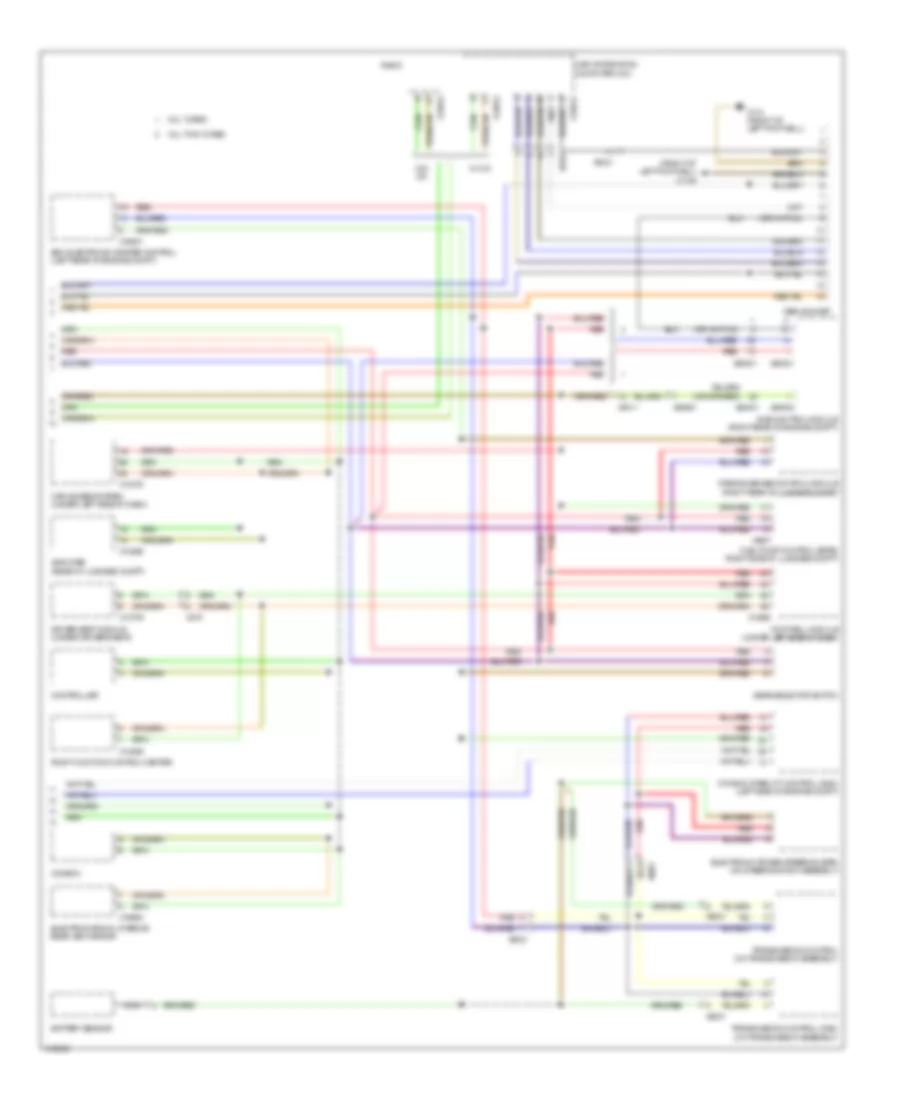 Computer Data Lines Wiring Diagram 2 of 2 for BMW Z4 28i 2013