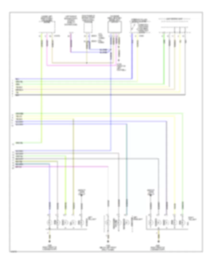 Exterior Lamps Wiring Diagram (2 of 2) for BMW Z4 28i 2013