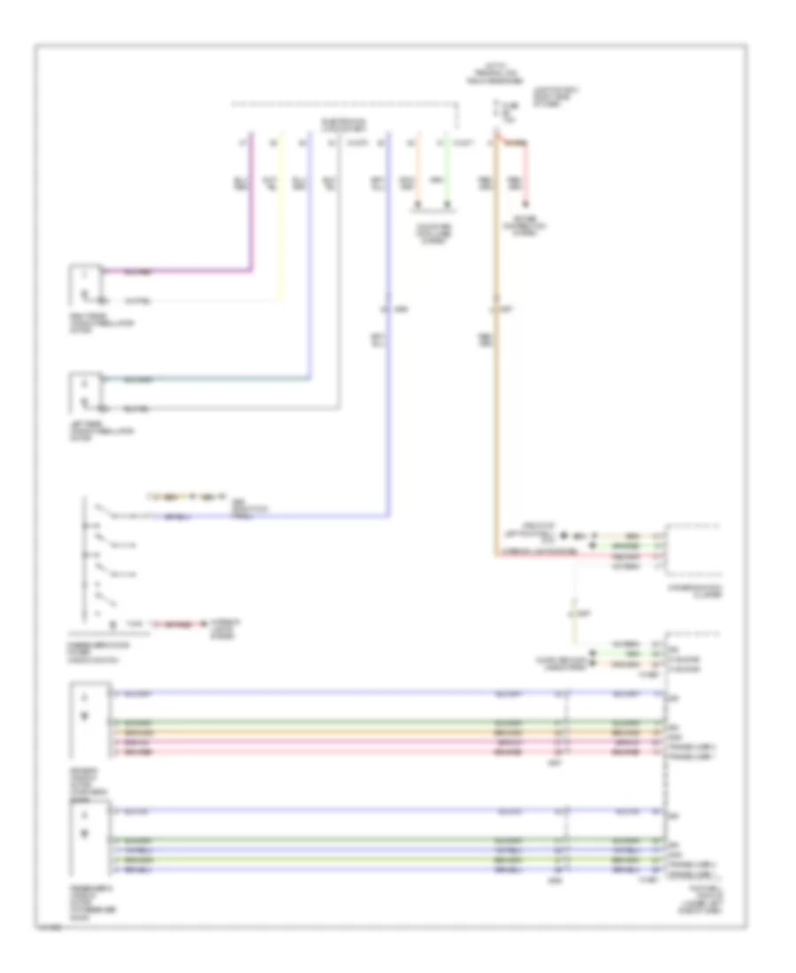 Power Windows Wiring Diagram for BMW Z4 28i 2013
