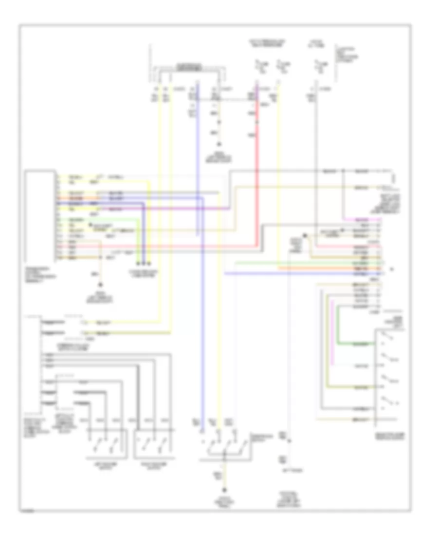 Transmission Wiring Diagram 7 Speed A T for BMW Z4 28i 2013