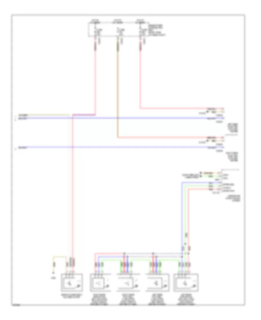 Rear Heater  A C Wiring Diagram 2 of 2 for BMW X5 30i 2008