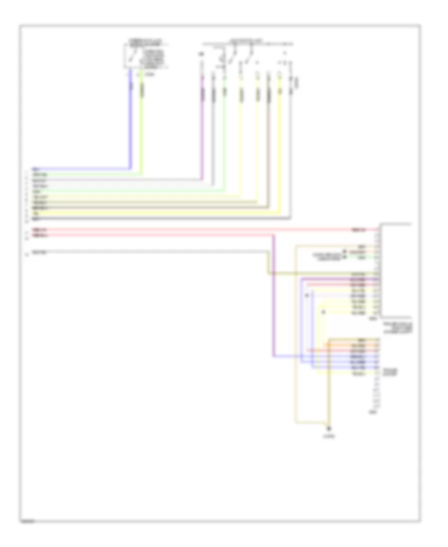 Exterior Lamps Wiring Diagram (3 of 3) for BMW X5 30i 2008