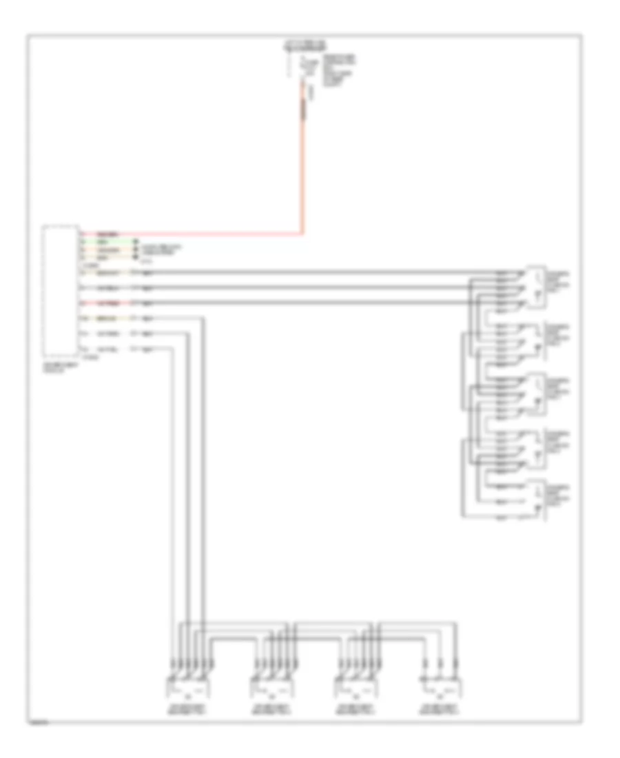 Seat Ventilation Wiring Diagram 1 of 2 for BMW X5 30i 2008