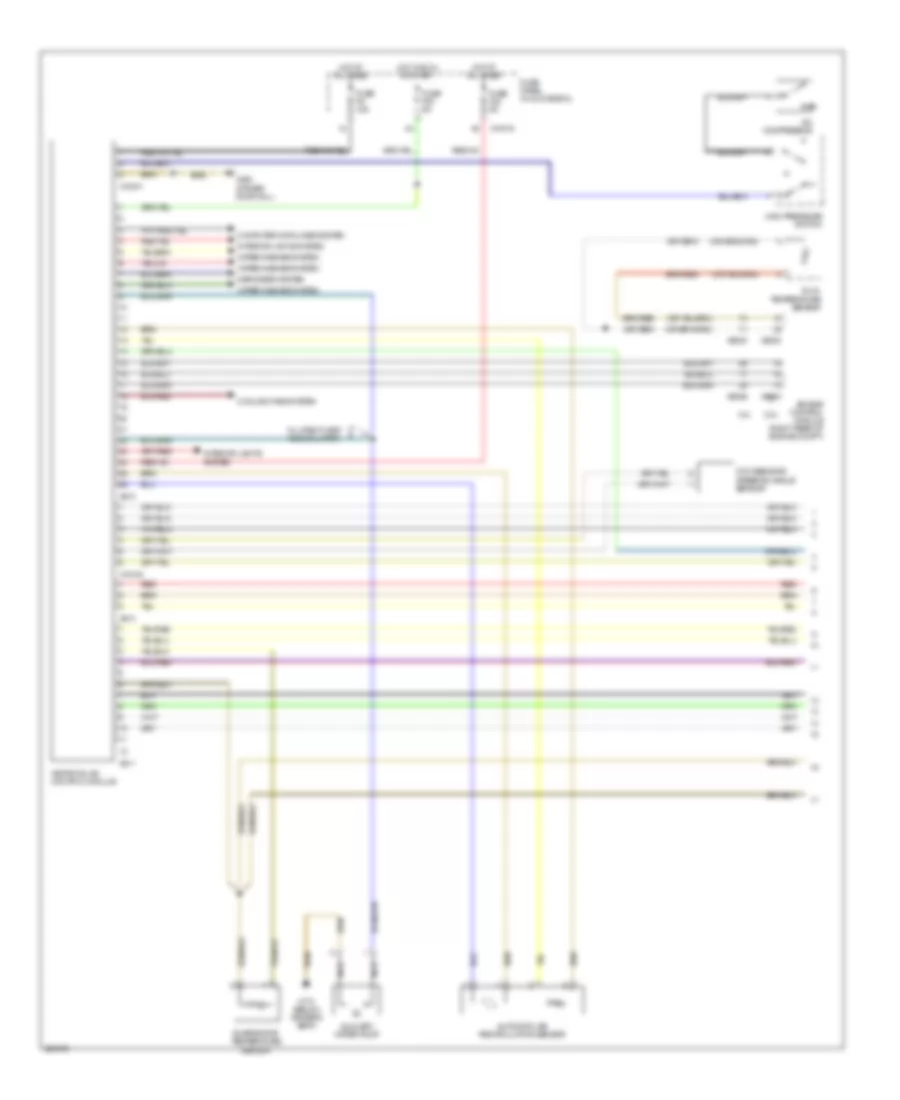 Automatic A C Wiring Diagram 1 of 2 for BMW 528i 1997