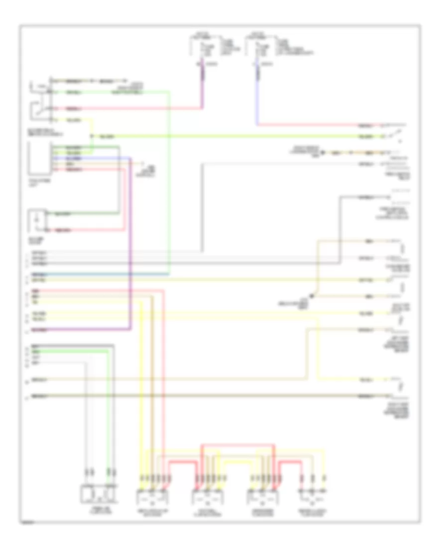 Automatic A C Wiring Diagram 2 of 2 for BMW 528i 1997
