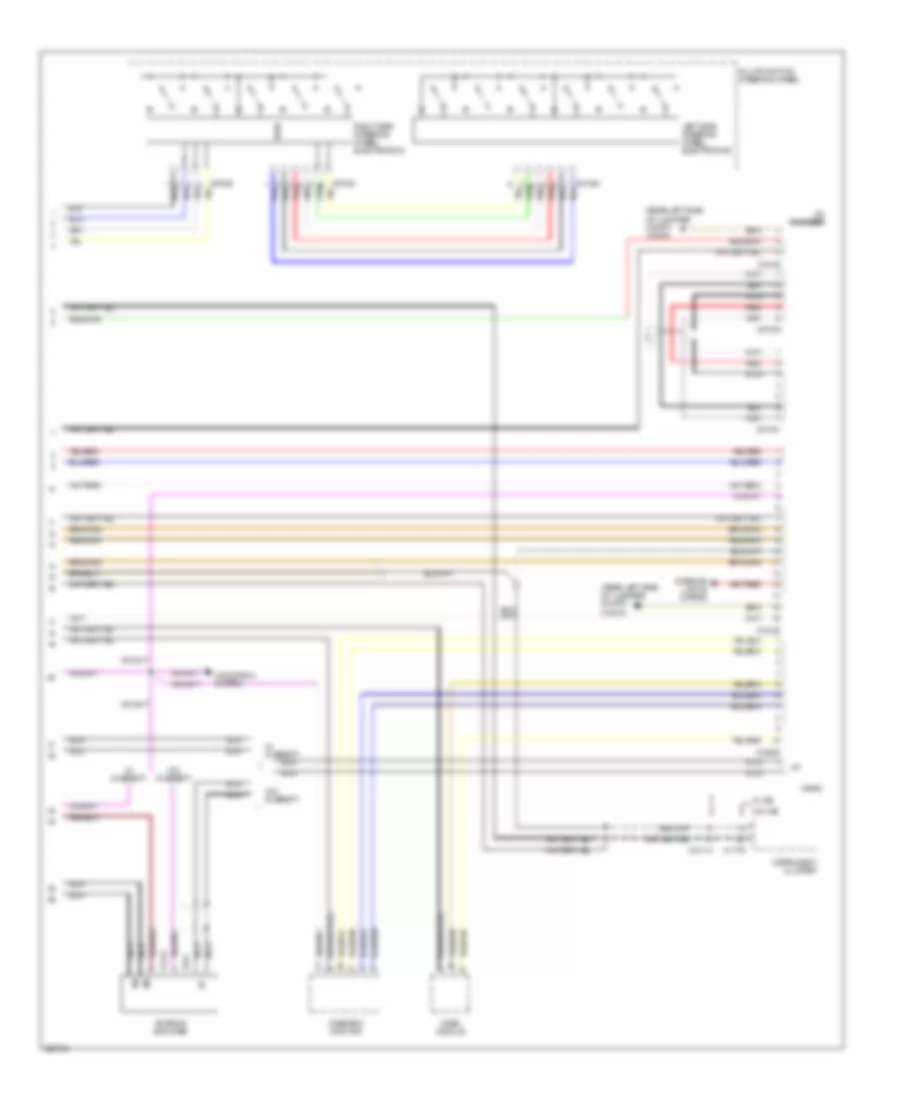 Radio Wiring Diagram, with Top HIFI Radio (3 of 3) for BMW 528i 1997