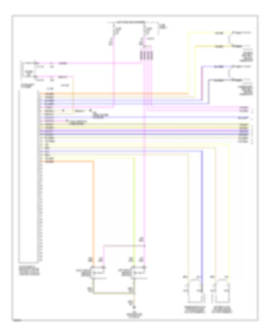 Supplemental Restraints Wiring Diagram 1 of 2 for BMW 528i 1997