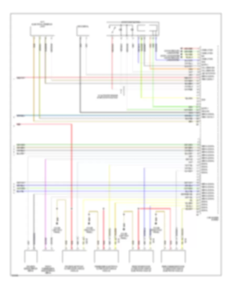 AccessStart Wiring Diagram (2 of 2) for BMW 550i 2012