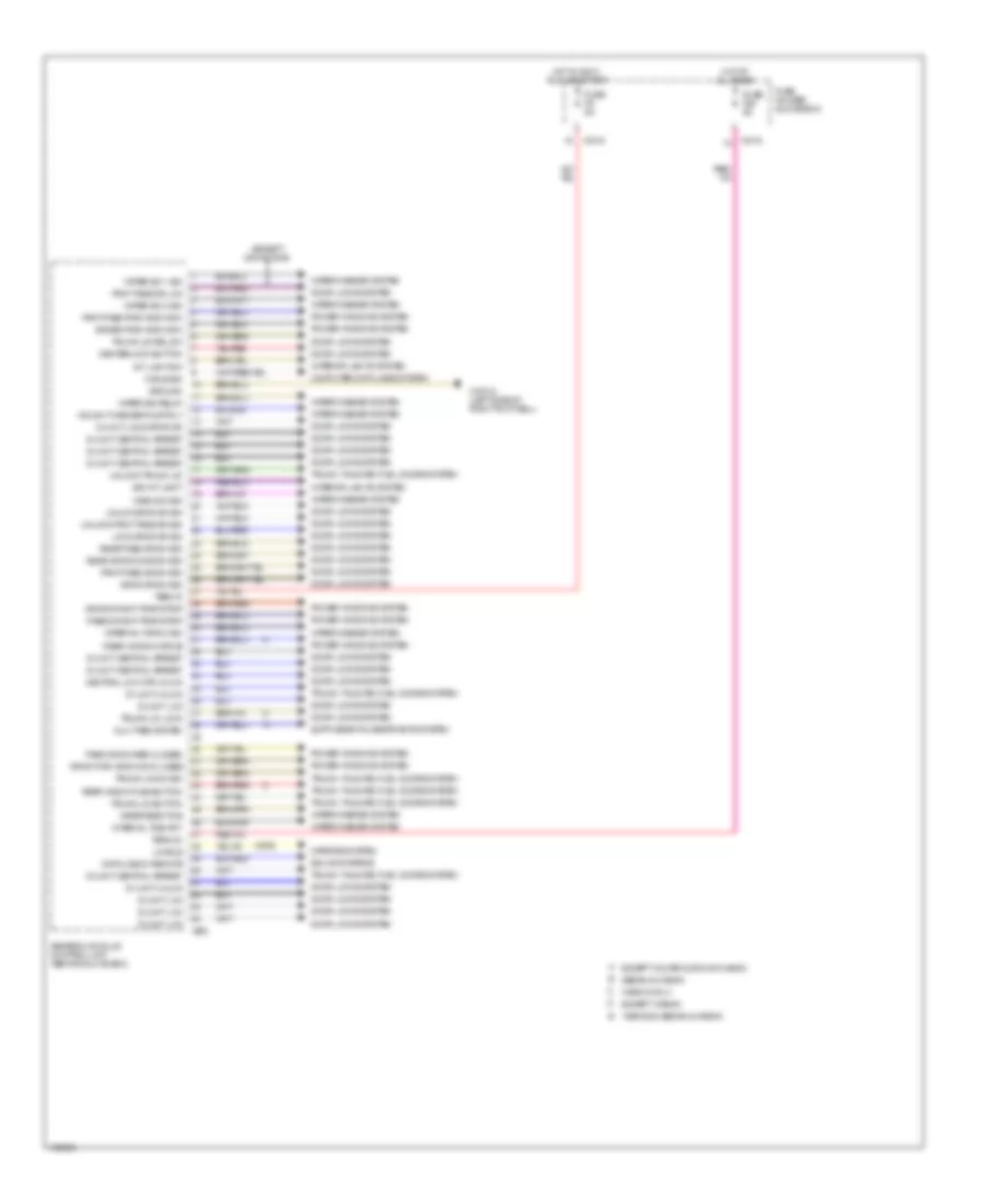 General Module Wiring Diagram 1 of 2 for BMW 325xi 2001