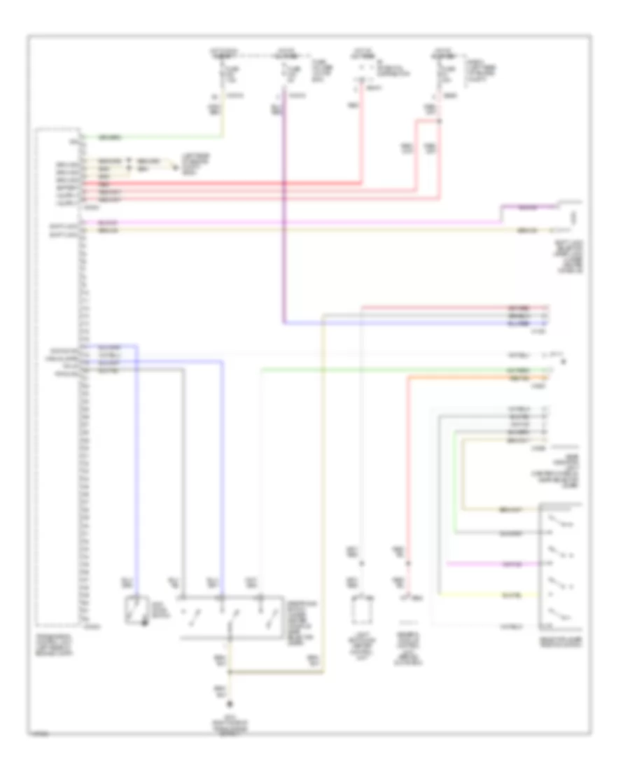 A T Wiring Diagram 1 of 2 for BMW 325xi 2001