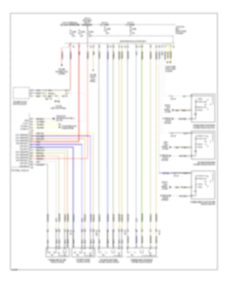 Power Windows Wiring Diagram for BMW X3 xDrive35i 2014