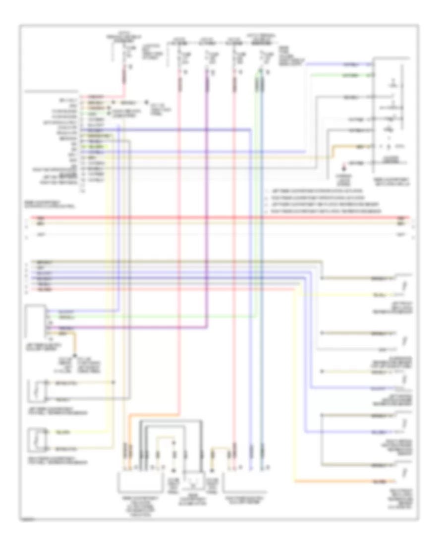 Automatic A C Wiring Diagram with Rear Automatic Climate Control 3 of 4 for BMW 550i GT 2012