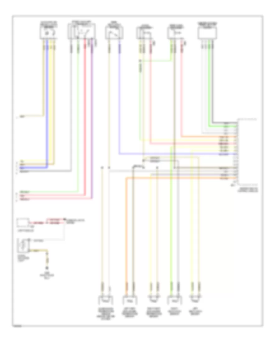 Automatic A C Wiring Diagram 3 of 3 for BMW 740i 1997