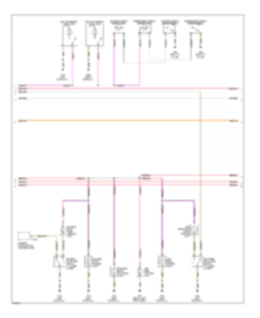 Courtesy Lamps Wiring Diagram 2 of 3 for BMW 740i 1997