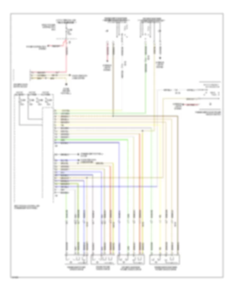 Power Windows Wiring Diagram for BMW X5 sDrive35i 2014