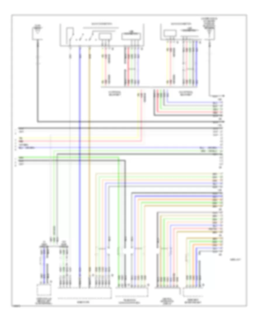 Base Radio Wiring Diagram (3 of 3) for BMW X5 sDrive35i 2014