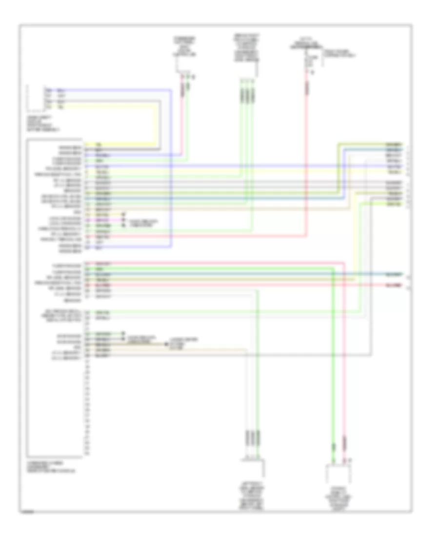 Air Suspension Wiring Diagram 1 of 2 for BMW X5 sDrive35i 2014