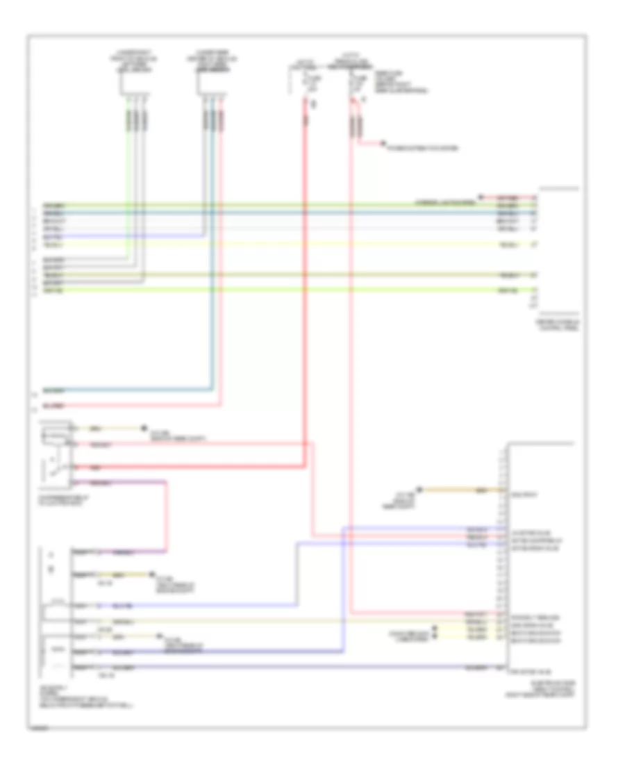 Air Suspension Wiring Diagram (2 of 2) for BMW X5 sDrive35i 2014