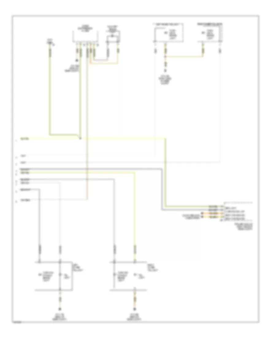 Exterior Lamps Wiring Diagram 4 of 4 for BMW X5 sDrive35i 2014