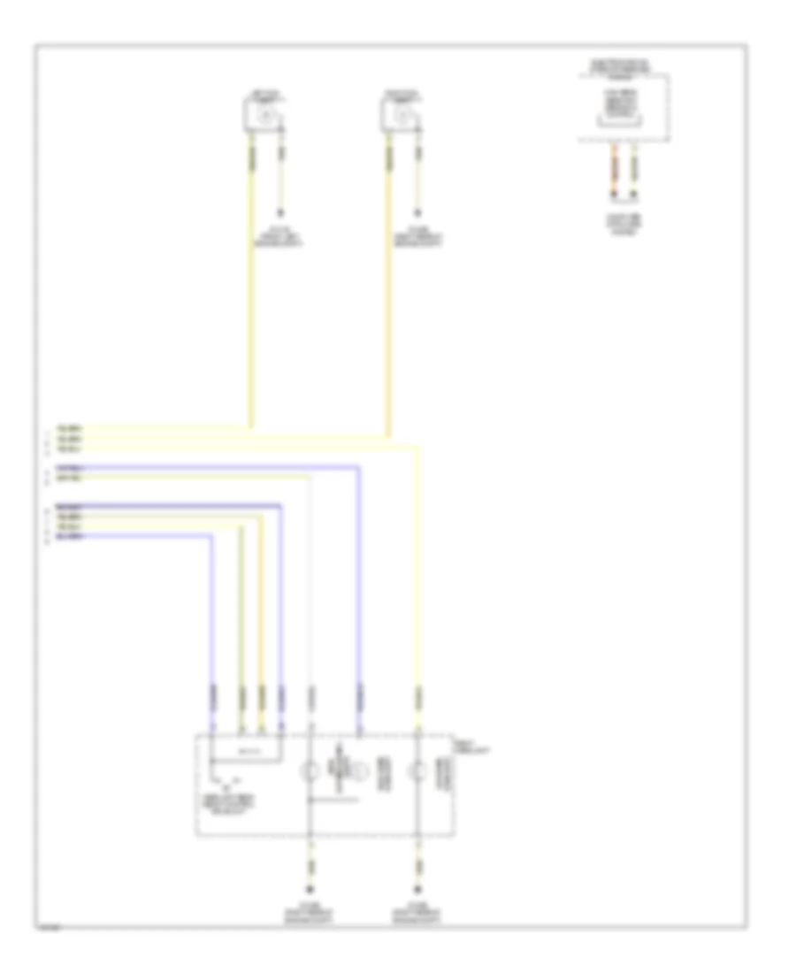 Headlights Wiring Diagram, with Halogen Lamps (2 of 2) for BMW X5 sDrive35i 2014