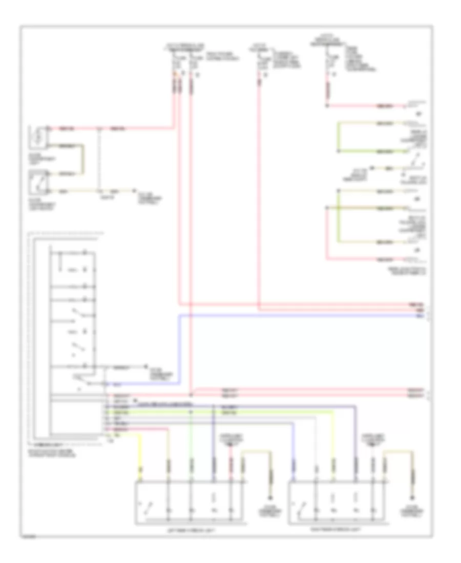 Courtesy Lamps Wiring Diagram 1 of 4 for BMW X5 sDrive35i 2014