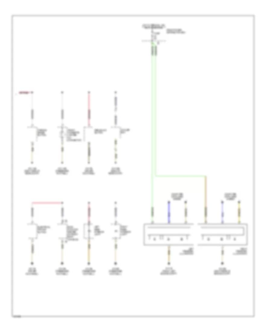 Instrument Illumination Wiring Diagram (2 of 2) for BMW X5 sDrive35i 2014