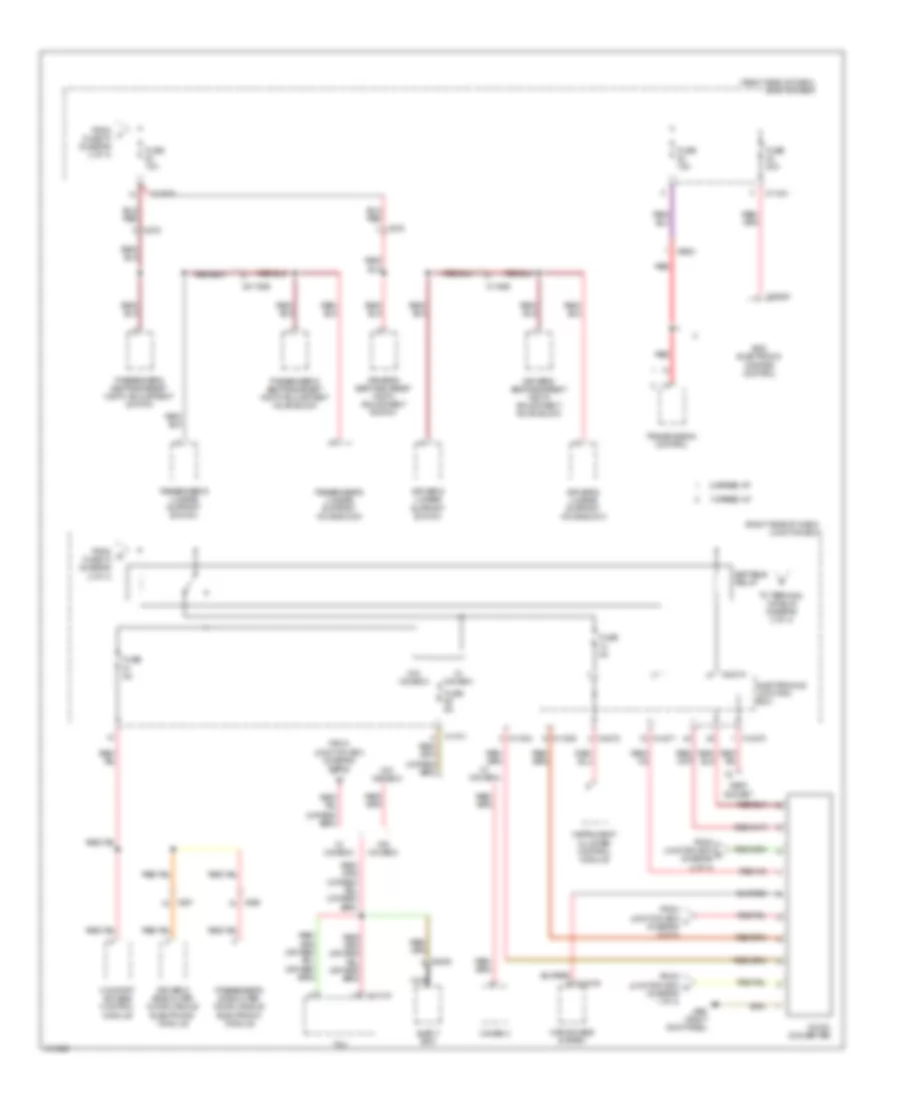 Power Distribution Wiring Diagram 4 of 4 for BMW Z4 35is 2013